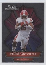 2021 Wild Card Alumination Elijah Mitchell #ABC-53 Rookie RC no9. rookie card picture
