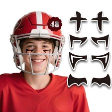 Breathable Eye Black Stickers for Kids, Sports Face Eyeblack M1 40 Pairs