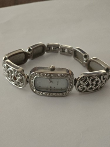 OROLOGIO QUARZO ARGENTO CON PIETRE - Foto 1 di 3