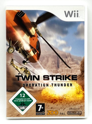 Twin Strike Operation Thunder Nintendo Wii OVP