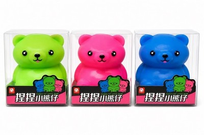 Little Seated Bear Squishy Sensory Squeeze Stress Toy