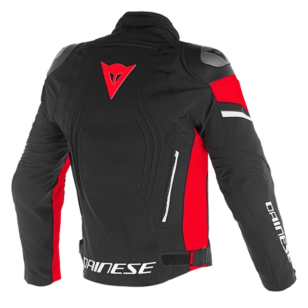 Veste de moto en tissu Dainese RACING 3 D-DRY® JACKET Noir Rouge - Photo 3/3