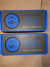 2X Lot Of 3 Pack Crabtree Evelyn Indian Sandalwood Soap Bars 5.29 Oz For Men