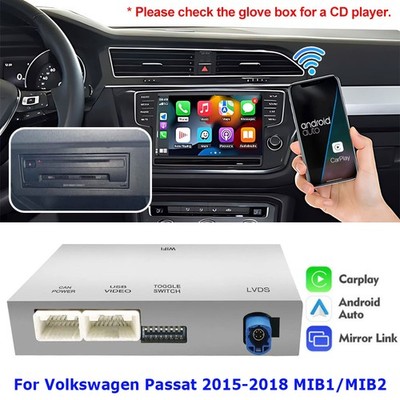 Wireless Carplay Android Auto Module for VW Volkswagen 2015-18 MIB1/MIB2