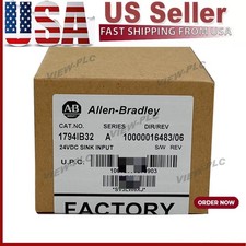 New Factory Sealed Allen Bradley 1794-IB32 FLEX I/O SER A Input Module 1794IB32