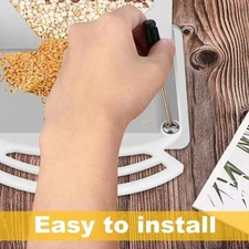 Smart Bird Feeder Extended Perch White Simple Assembly Sturdy Resting Spot