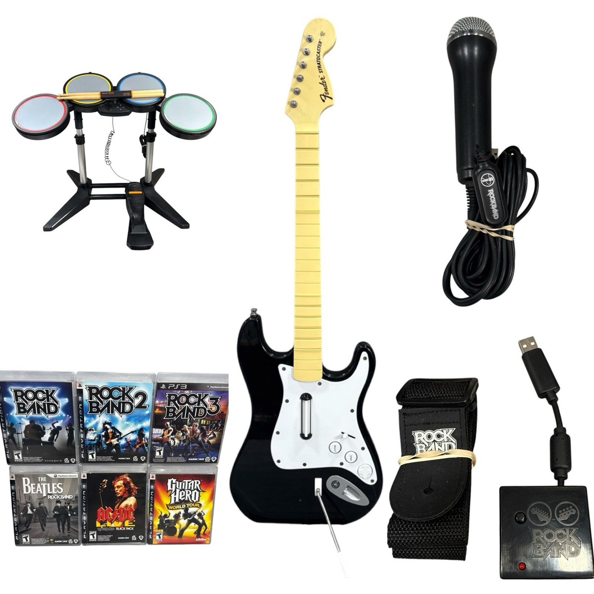 Rock Band Guitar Controller Nintendo Switch Guitar Hero Game Wii