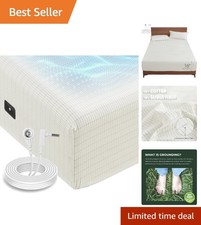Luxury King 800TC Grounding Sheets - Silver Fiber Infused for Optimal Wellness