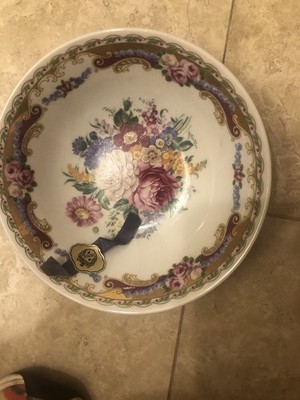 NWT-  T.LIMOGES DEPOS  Floral  BOWL  6 1/2   Across 