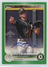 2022 Topps Pro Debut Green 44/99 Max Muncy #PD-41 Auto 03j5