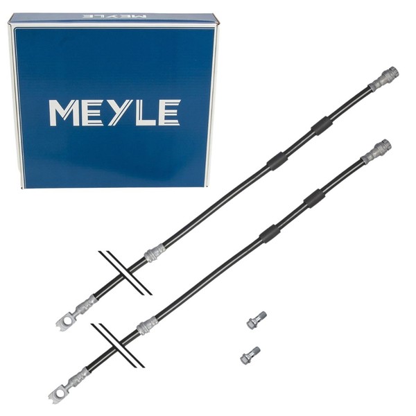 2X Meyle Bremsschlauch FüR VW Golf 7 8 Passat B8 Tiguan Touran A3 8V 8Y Q3 Vorne-image
