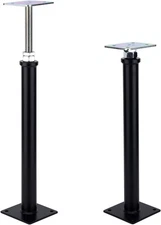 2-Pack Adjustment Floor Jack Post Lift AR 16.5-20.5, Black 