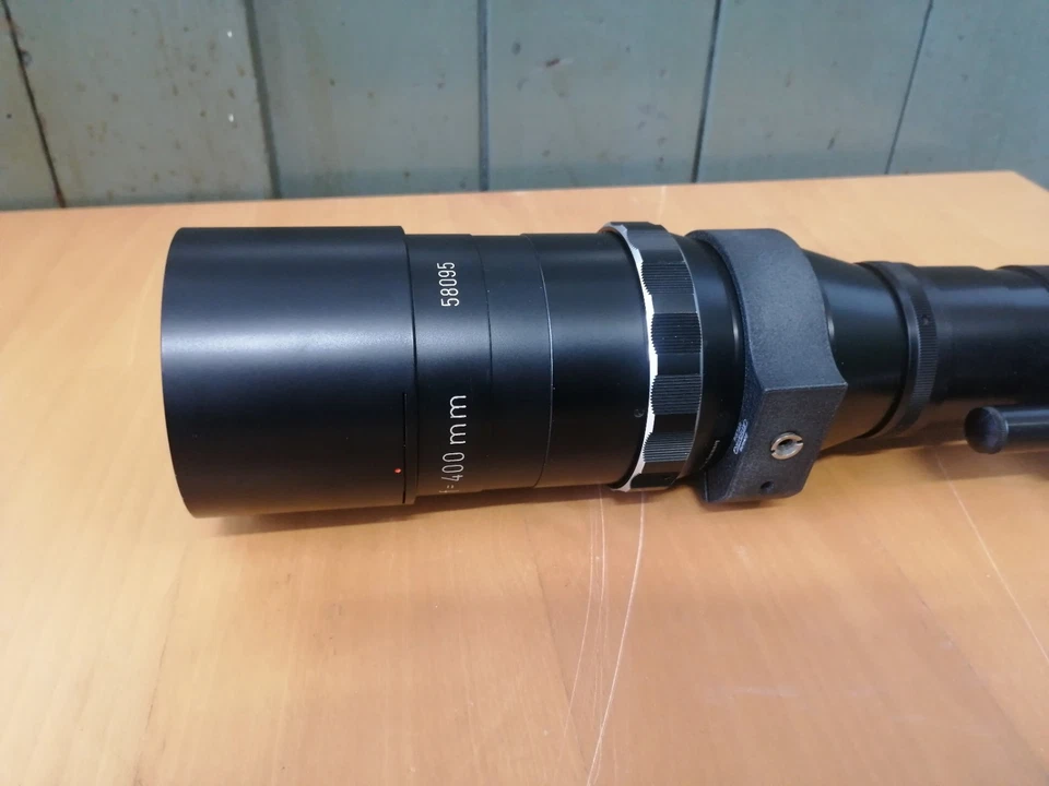 Novoflex 400mm 1:5.6 Objektiv Noflexar Schnellschussobjektiv O/OM TOP Zustand - Bild 3 von 4