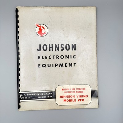 E.F. Johnson Viking Mobile VFO Oscillator Assembly & Operation Manual 