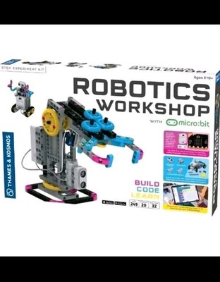 Thames & Kosmos Robotics Workshop with Micro:Bit STEM Experiment Kit-  NEW 
