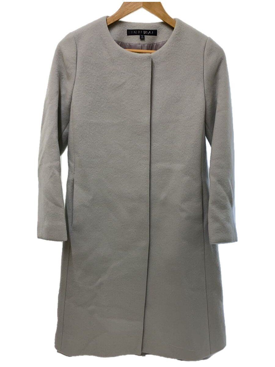 ALTRA Cappotto World Other senza colletto 5 lana verde menta 127 95633