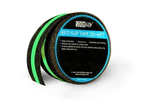 Non Skid Traction Tape Glow in Dark Non-Slip Increase Friction Safety