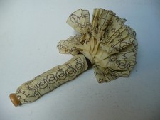 Ombrello ombrellone vintage Chanel Brolly modello logo beige pieghevole beige 