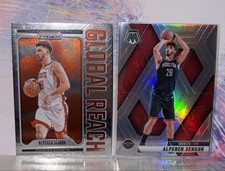 2024-25 Panini - Alperen Sengun, Prizm Global Reach #1 + Mosaic Silver Prizm #64