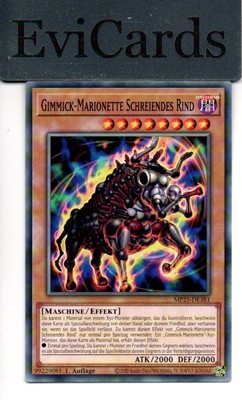 Gimmick Puppet Screaming Cow - MP25-EN381 - Common - 1st Edition