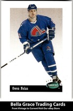 1994-95 Parkhurst Owen Nolan #V43 Quebec Nordiques Vintage NHL Hockey