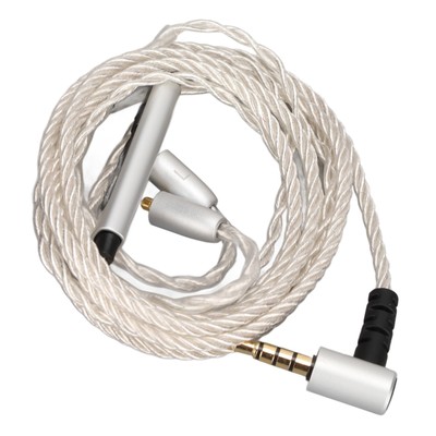 Earphone Upgrade Cable Silver Plated Copper 184 Core MMCX Replace Headset Wir CB