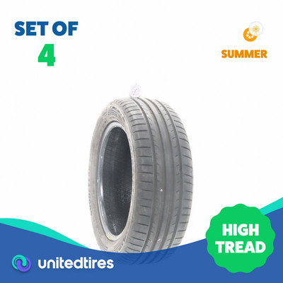 Set of (4) Used 205/55R16 Goodyear Eagle Sport 2 91V - 8-9.5/32