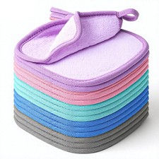 15 PCS Makeup Remover Cloth 6 X 6 Inch Makeup Remover Cloths Reusable Pads Ma...