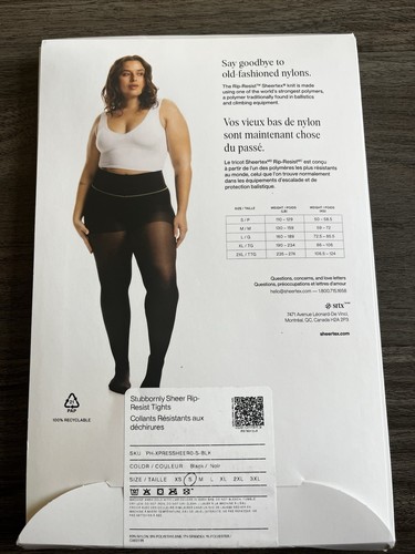 Sheertex Strumpfhose Stubbornly Strong Damen Strumpfhose Ultra-Durable Schwarz Gr. S - Bild 2 von 4