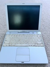 Apple iBook G3 PowerPC bianco 500 MHz, 256MB RAM, 20GB HDD computer portatile - NON TESTATO LEGGI