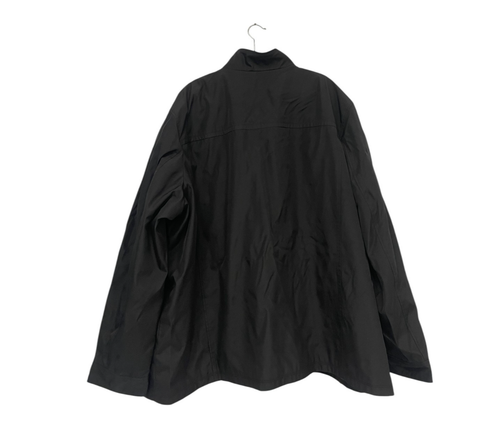 Roundtree & Yorke Jacket Mens 4XT Tall Black Water & Wind Resistant Outdoor Zip - Picture 2 of 7