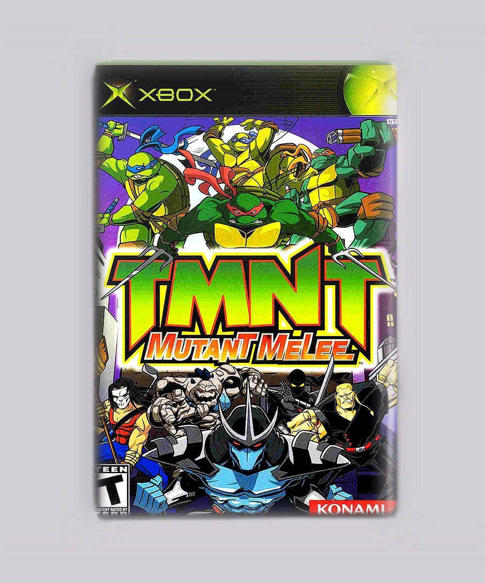 Teenage Mutant Ninja Turtles TMNT Melee XBOX - IMÁN DE NEVERA 2