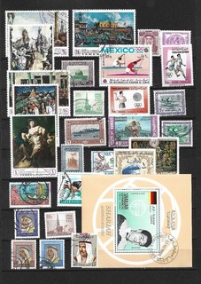 Briefmarken Sammlung 32 Naher Osten