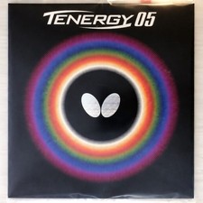 Butterfly Tenergy 05 -- Red 2.1 mm Super Thick TA 05800 Table Tennis Rubber