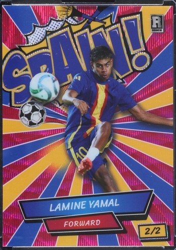 Lamine Yamal 2025 Wild Card Splat National Exclusive Galaxy