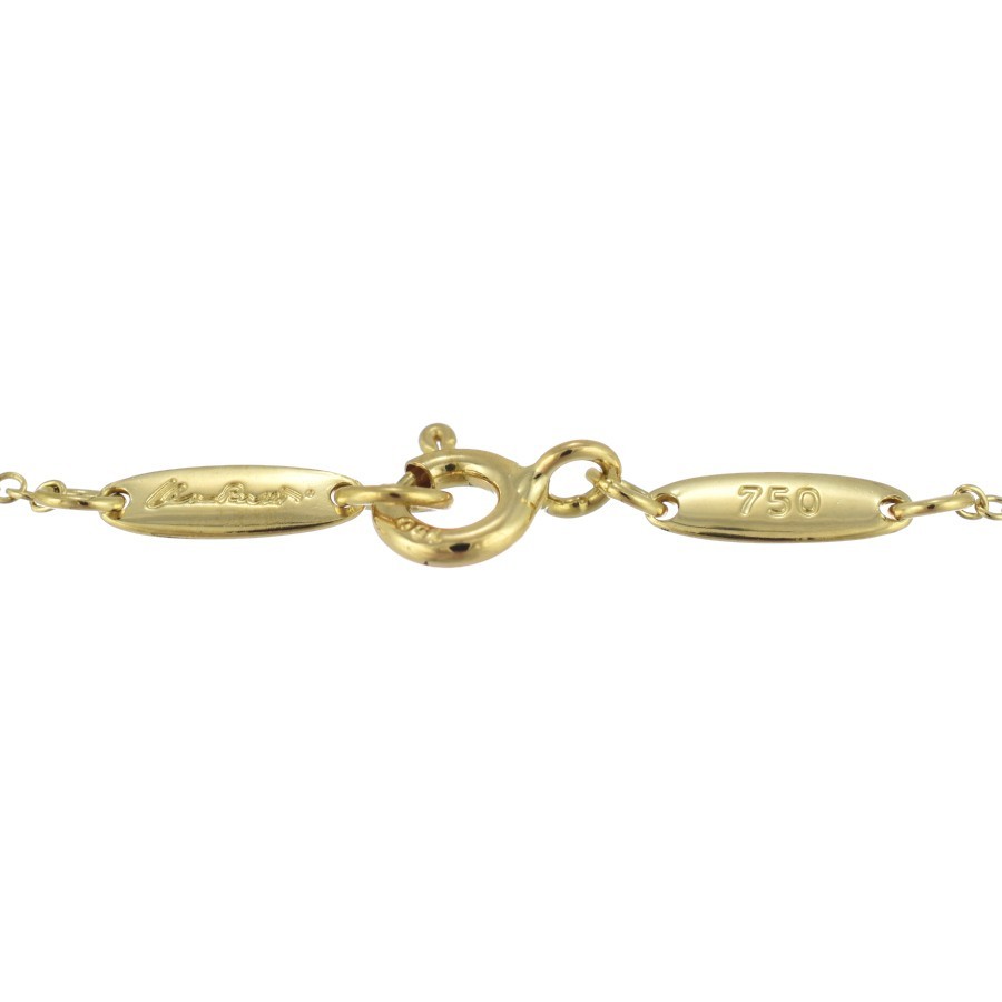 Ciondolo TIFFANY & Co. Elsa Peretti cristallo di rocca a goccia oro 18 ...