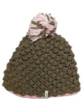 Berretto donna Brekka con pompon multicolore casual berretto in maglia