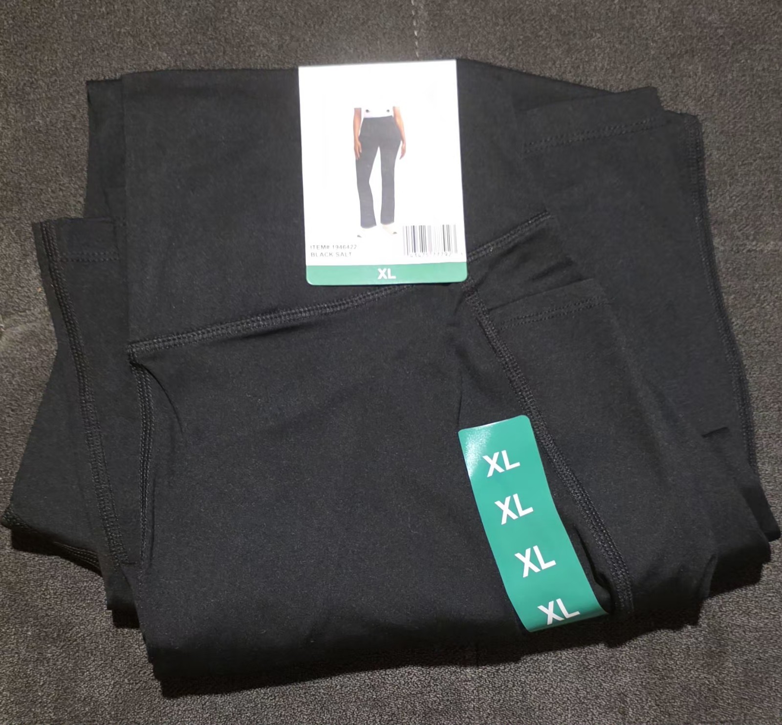 Jockey Women's Yoga Pants Black  XLarge