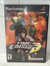  Sony PlayStation 2 PS2 Time Crisis 3 Complete Tested and Working