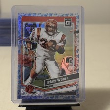 2023 Panini Donruss Optic Ickey Woods #40 Fire Prizm