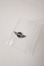 1x MINI  Emblem Autoschl&uuml;ssel Aufkleber Alu Sticker Deko Schl&uuml;ssel-Abzeichen