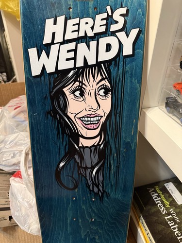 Strangelove Skateboard Sean Cliver Deck Todd Bratrud “Here’s Wendy” PS STIX - Picture 9 of 19