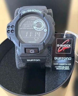 CASIO G-SHOCK GDF-100BTN-1JR BURTON 30th Anniversary Collaboration From Japan