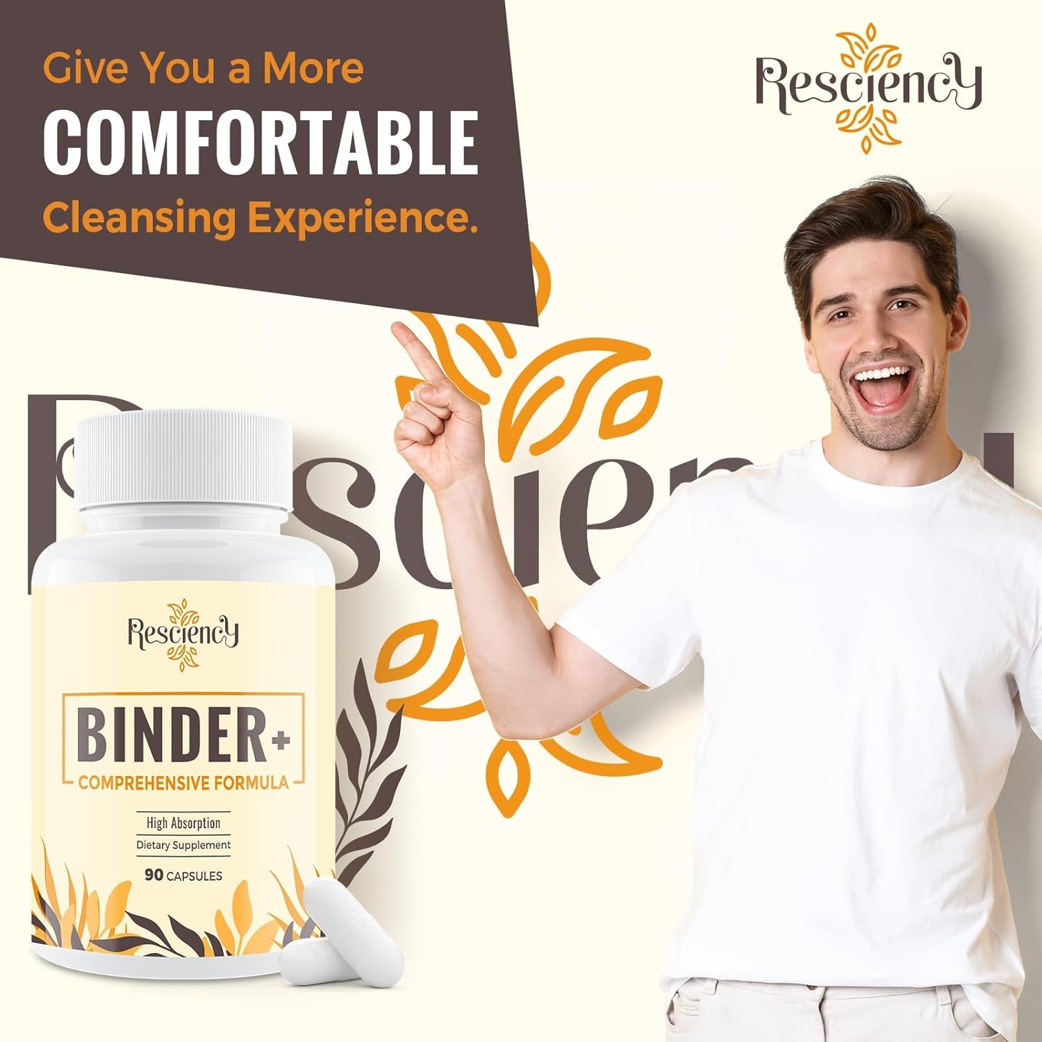 Detox Binder 1500mg – Charcoal Zeolite Bentonite Clay 90 Capsules Fast Delivery