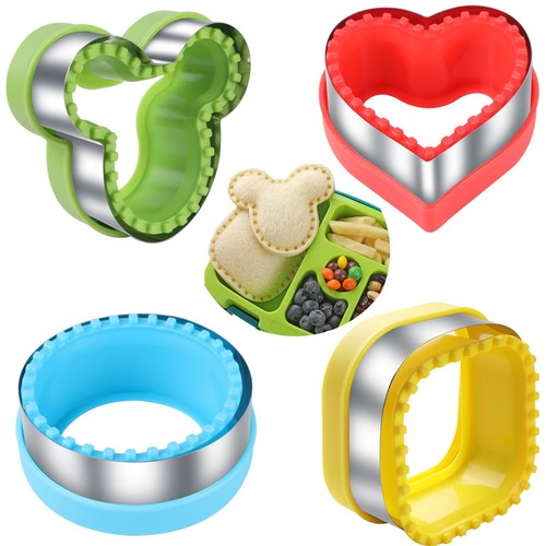 Uncrustable Sandwich Cutter 4 Pieces 4 Inches - 第 1/9 張圖片