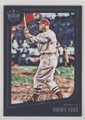 2019 Panini Diamond Kings Blue Framed Jimmie Foxx #20 HOF 0w7
