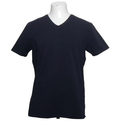 Zara Essentials, T-shirt, Größe: XL, SUPER SLIM FIT, Blau, Einfarbig #532