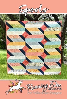 Spools Quilt Pattern- A Fat Quarter Pattern