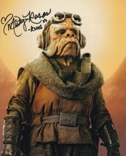 MISTY ROSAS signed Autogramm 20x25cm STAR WARS in Person autograph COA KUIIL