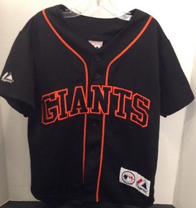 youth giants baseball jersey